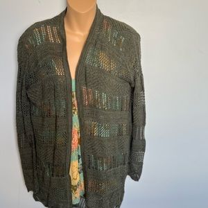 NWT Maurice’s olive cardigan size XS